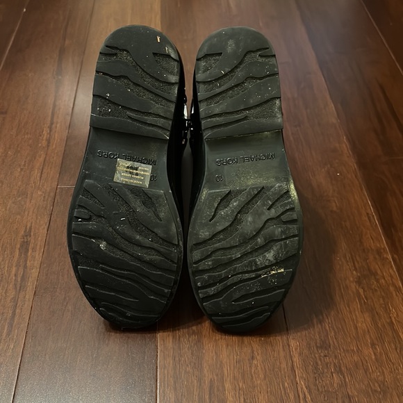 Black Michael Khors rain boots - Picture 3 of 4